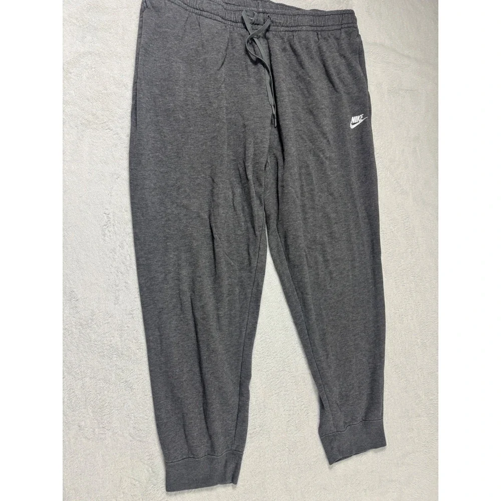 Nike Mens Sportswear Club Fleece Joggers Charcoal Grey CJ7719-071 XL